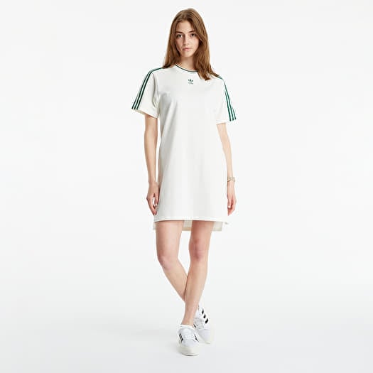 Adidas t shirt dress white discount