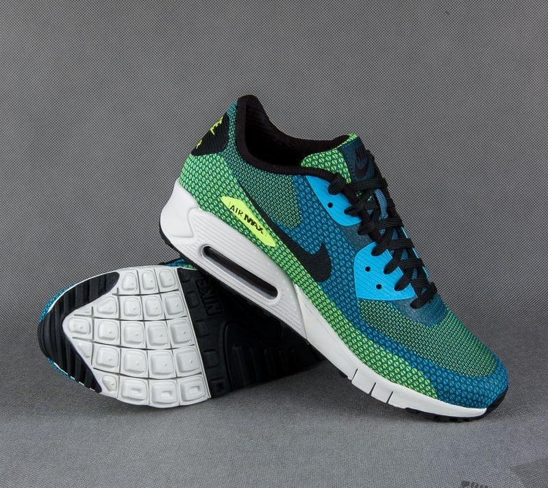 Férfi cipők Nike Air Max 90 Current Jacquard Night Factor/ Black Vivid Blue