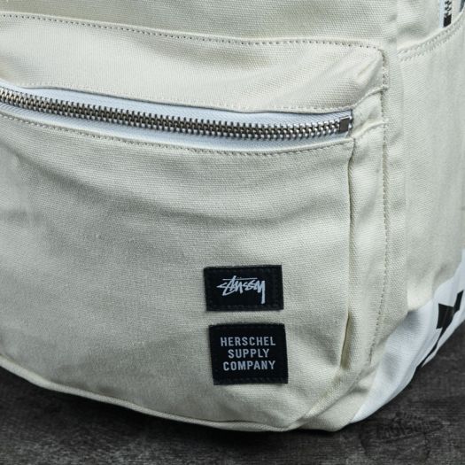 Accessories St ssy x Herschel Heavy Canvas Lawson Backpack White