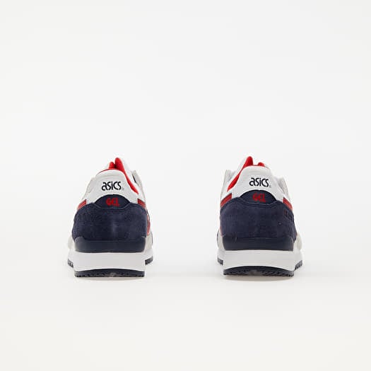 Asics gel lyte iii red white blue clearance