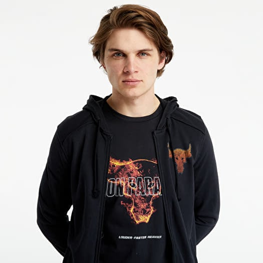 Black and orange under armour hoodie sales