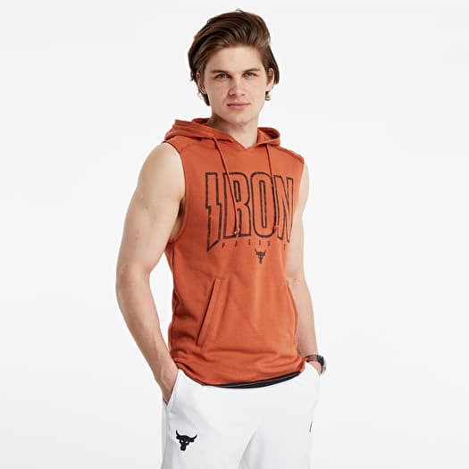 Under armour on sale hooded t shirt