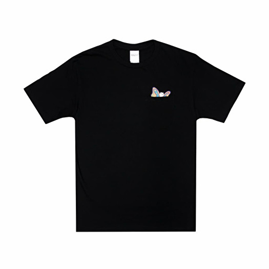 服/ファッション RIPNDIP / Floating Pocket Tee Футболки RIPNDIP Floating Pocket Tee Black (RND4749) | Footshop