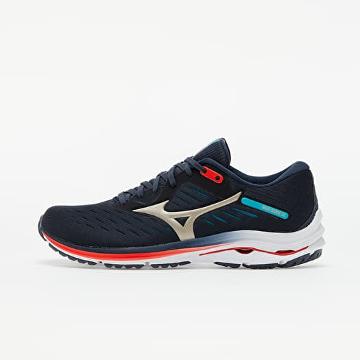 Men s shoes Mizuno Wave Rider 24 India Ink Platinum Blue Footshop