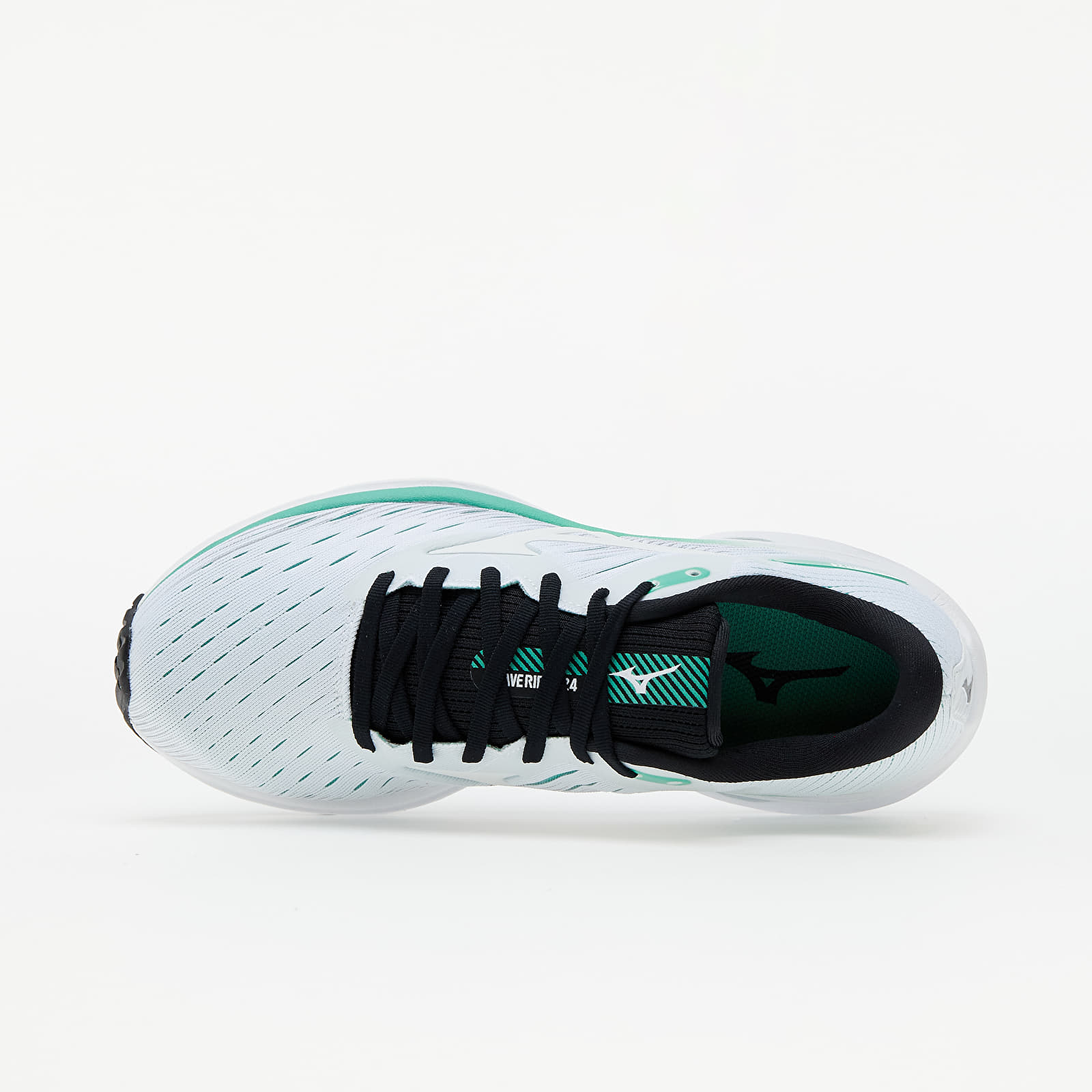 Zapatillas mujer Mizuno Wave Rider 24 White/ White/ Jade Cream