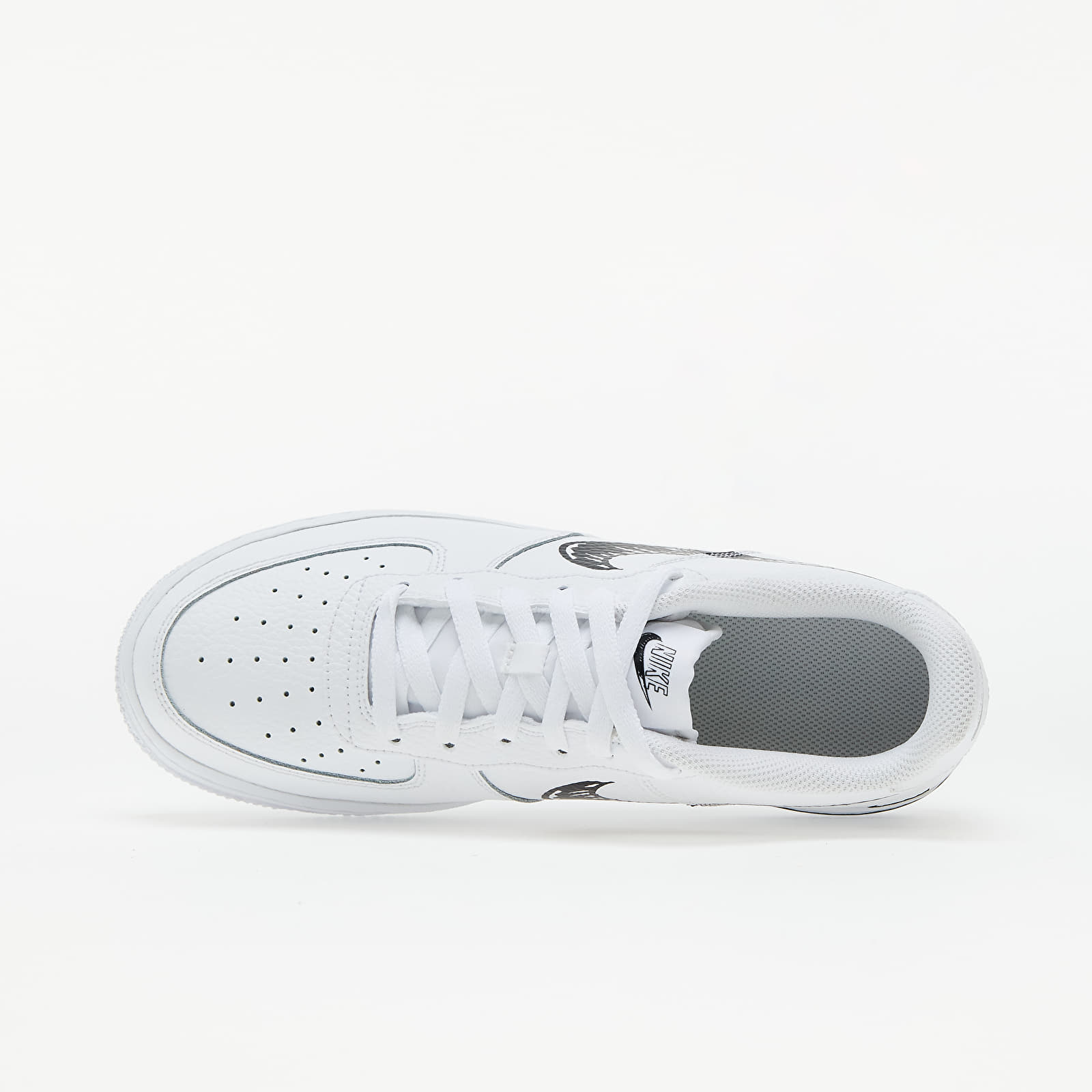 Gyerek sneakerek and cipők Nike Air Force 1 Low GS White/ Black-White