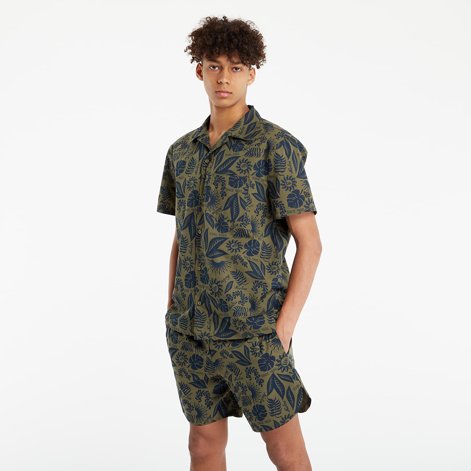 Koszule New Era Floral Aop Revere Novnvy
