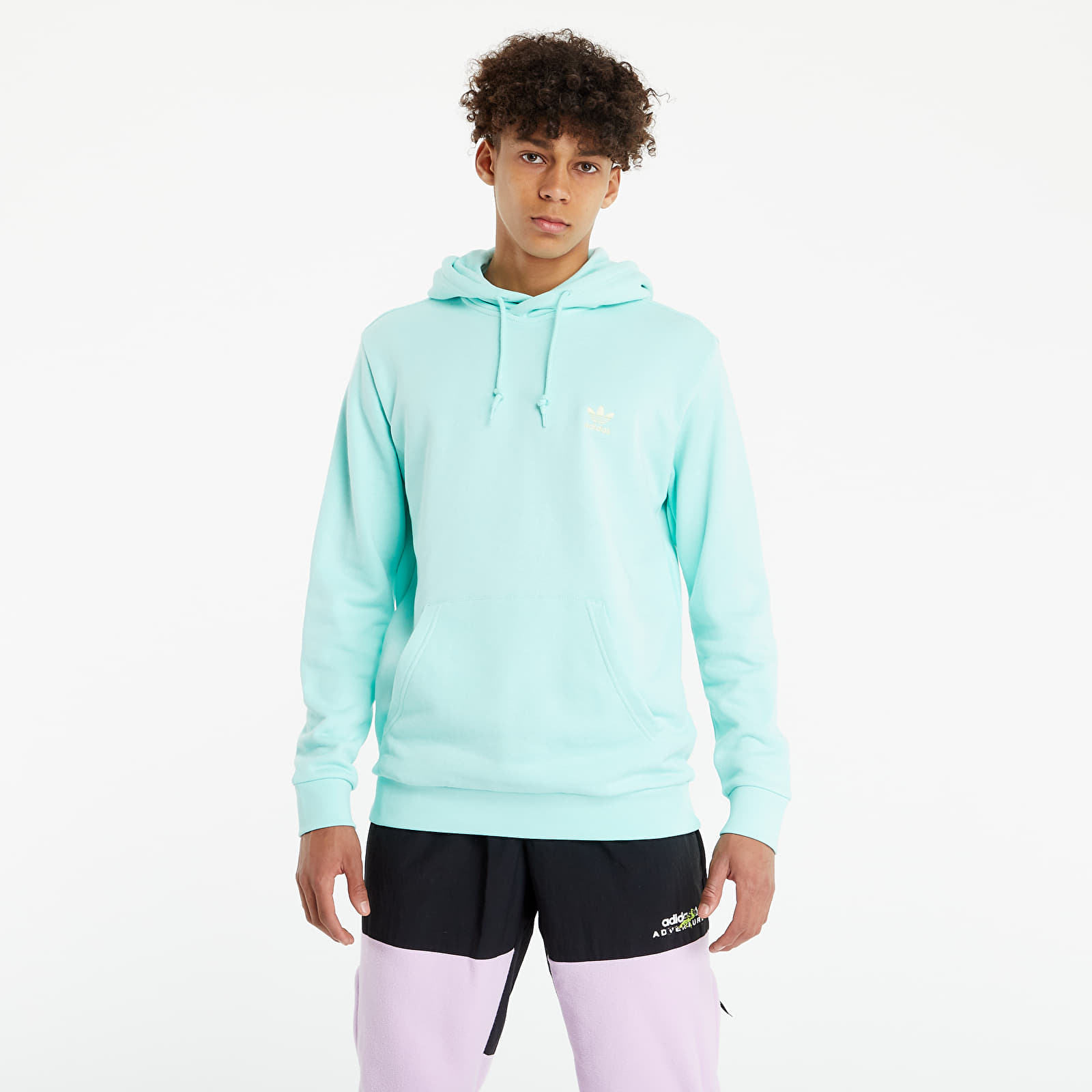 Trefoil hoodie damen mint hotsell