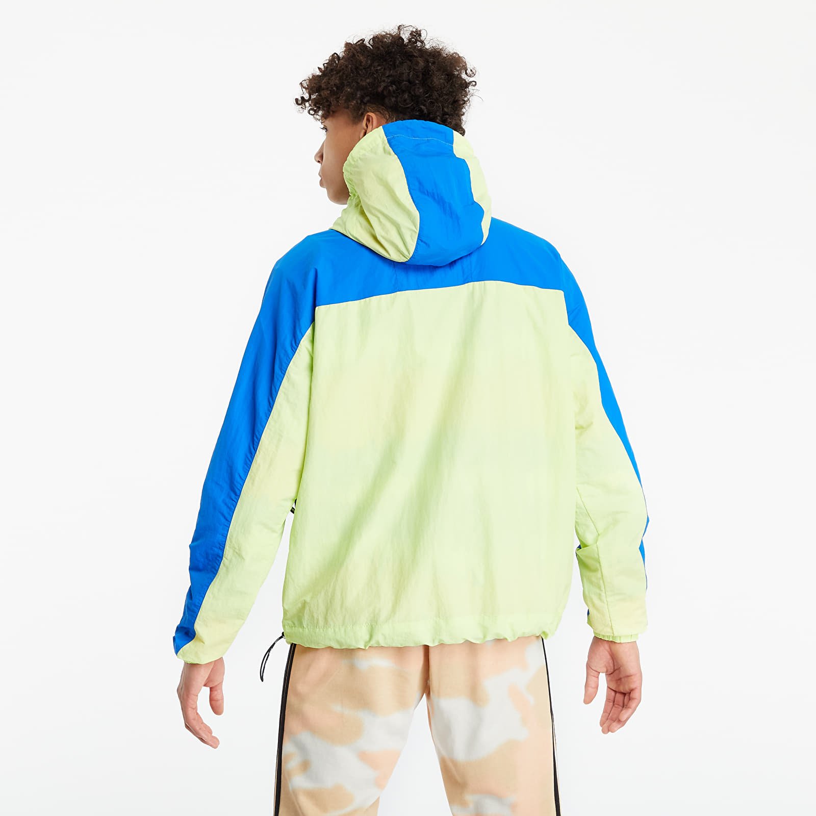 Takit adidas Originals Adventure Mishmash Blocked Shell Jacket Semi Frozen Yellow