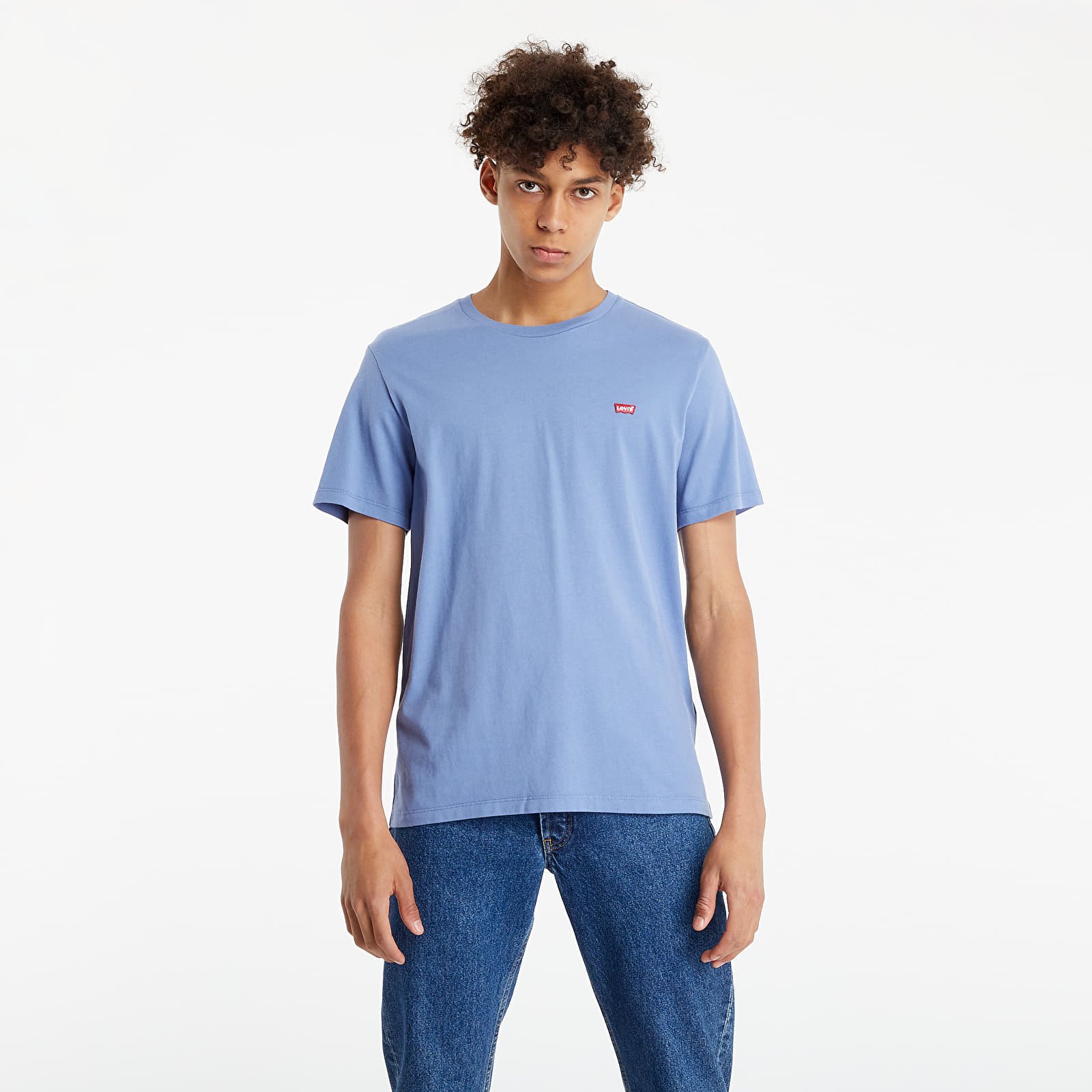 ＮＥＷ Levi's  SS ORIGINAL HM TEE LEVI'S SS ORIGINAL HM TEE | Bright blue Men's Basic T-shirt