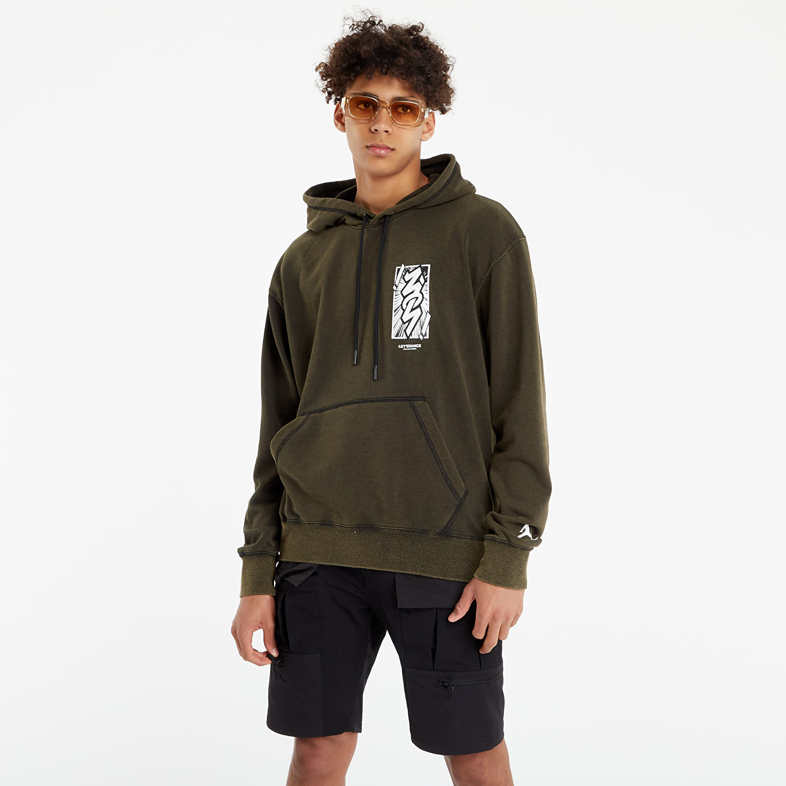 Hættetrøjer og sweatshirts Jordan Zion Dri-Fit Perf Fleece Hoodie Black/ White
