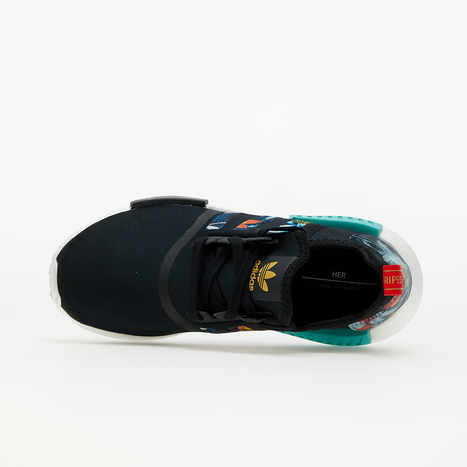 Adidas nmd r1 womens black and mint clearance