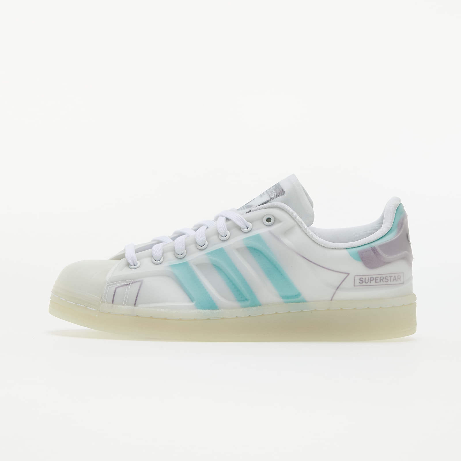 Dámské tenisky a boty adidas Superstar Futureshell Ftw White/ Active Mint/ Rich Mauve