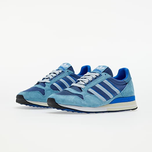 Men s shoes adidas ZX 500 Crew Blue Halo Blue Hazy Blue Footshop