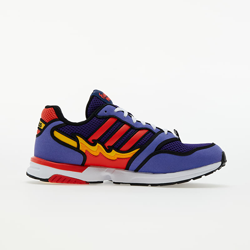 Men's shoes adidas ZX 1000 Simpsons Flaming Moe Purple/ Bright Red