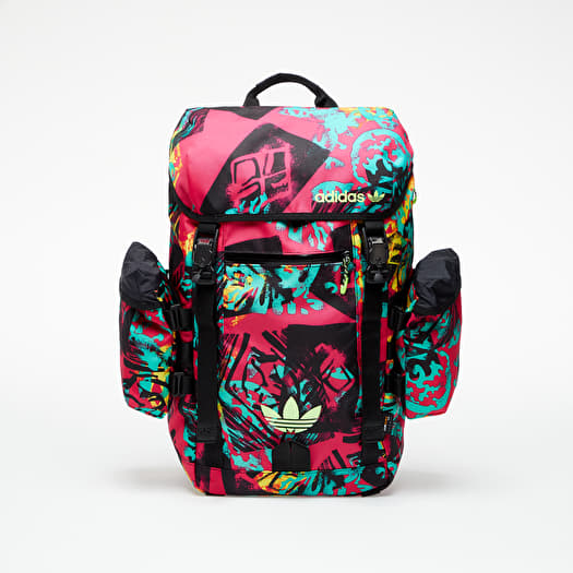 Zaini adidas Originals Adventure Toploader CORDURA Backpack Multicolor/  Black/ Signal Green | Footshop