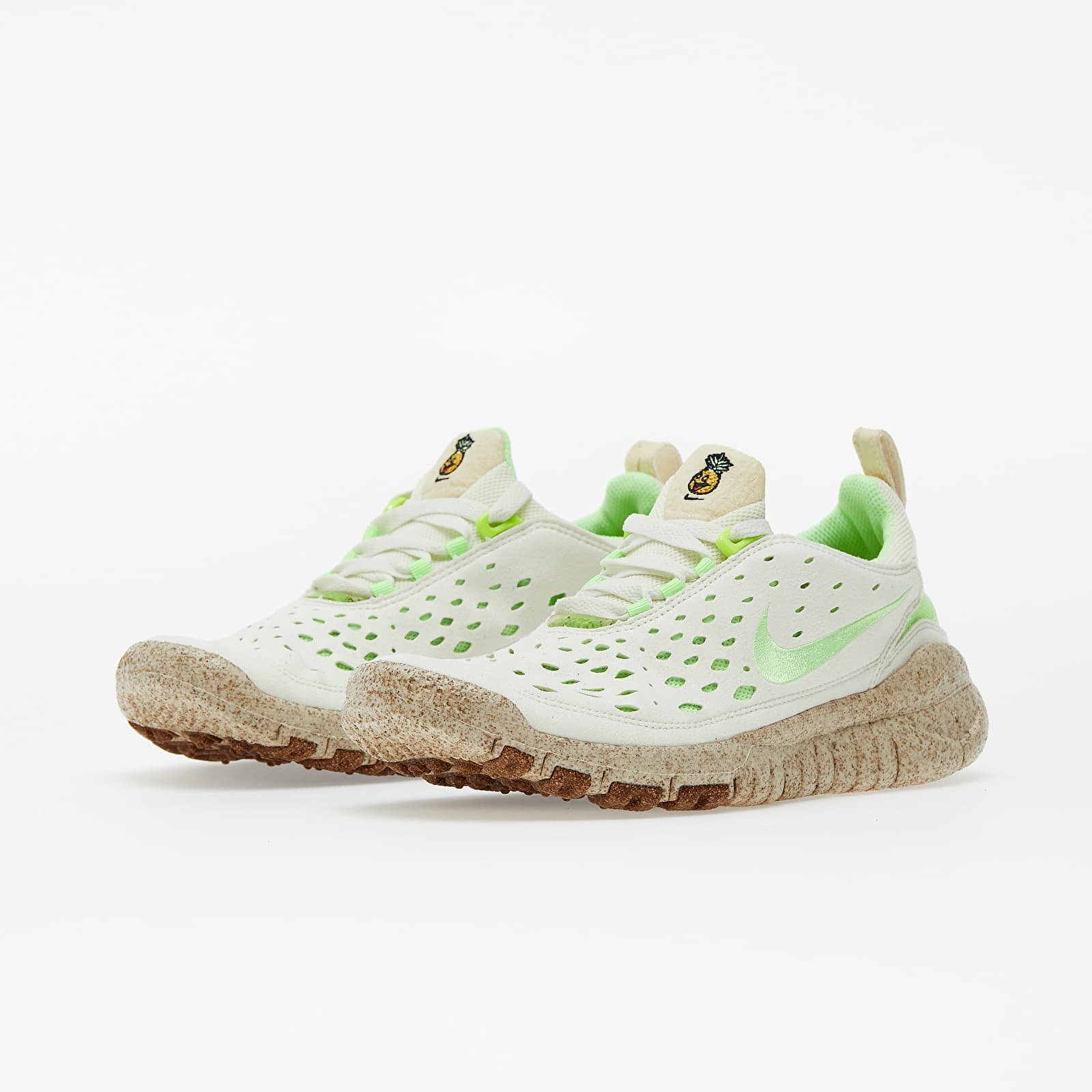 Herren Sneaker und Schuhe Nike Free Run Trail Premium Coconut Milk/ Lime Glow-Metallic Gold