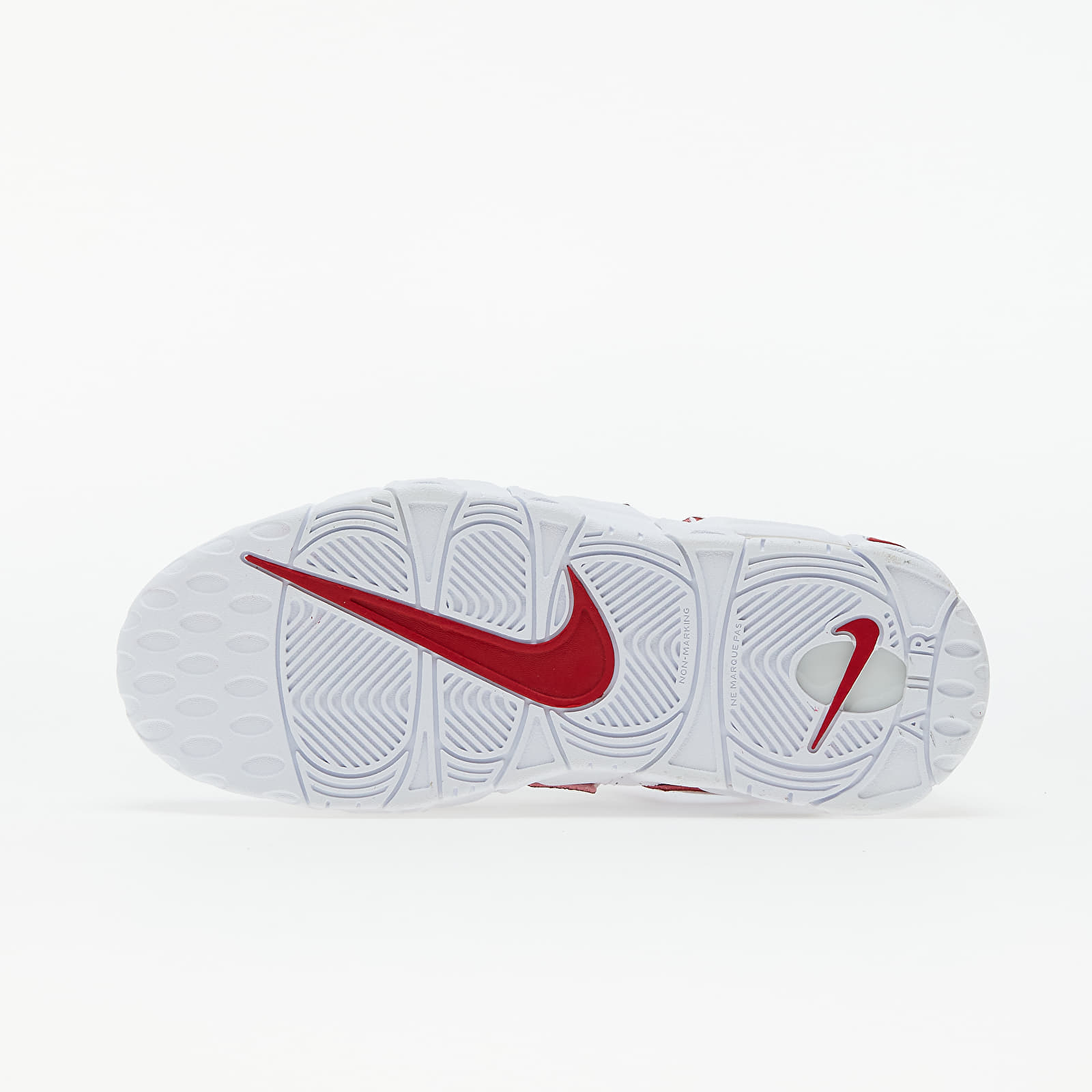 Adidași și încălțăminte pentru copii Nike Air More Uptempo (GS) White/ Varsity Red