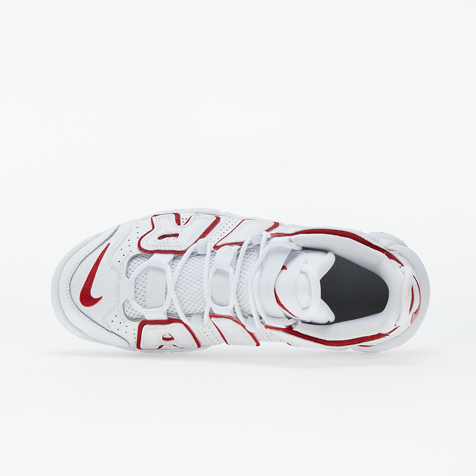 Adidași și încălțăminte pentru copii Nike Air More Uptempo (GS) White/ Varsity Red