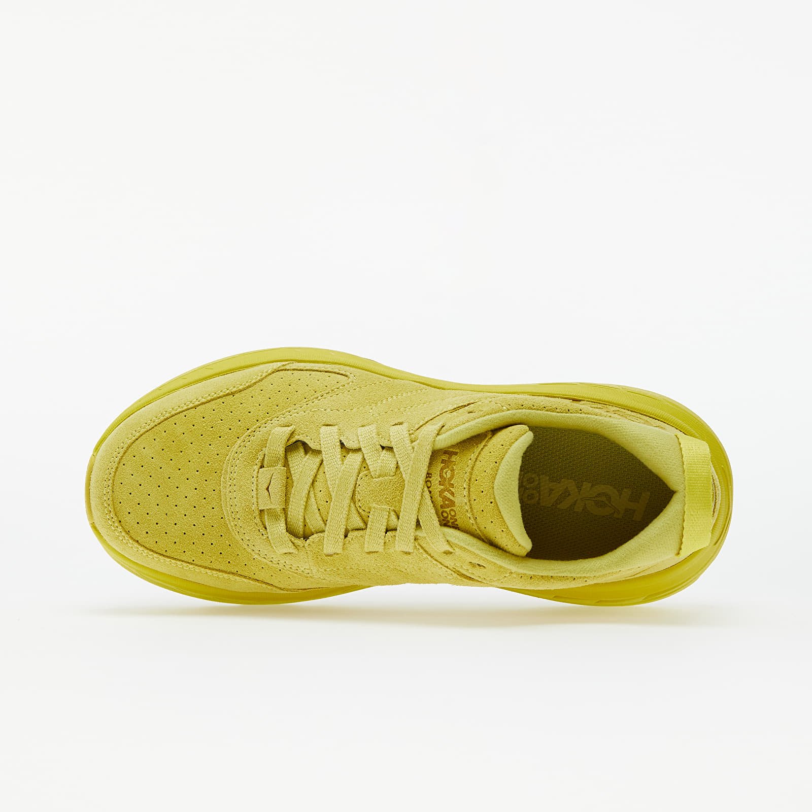 Încălțăminte și sneakerși pentru bărbați Hoka One One® M Bondi L Suede Celery/ Lima Bean