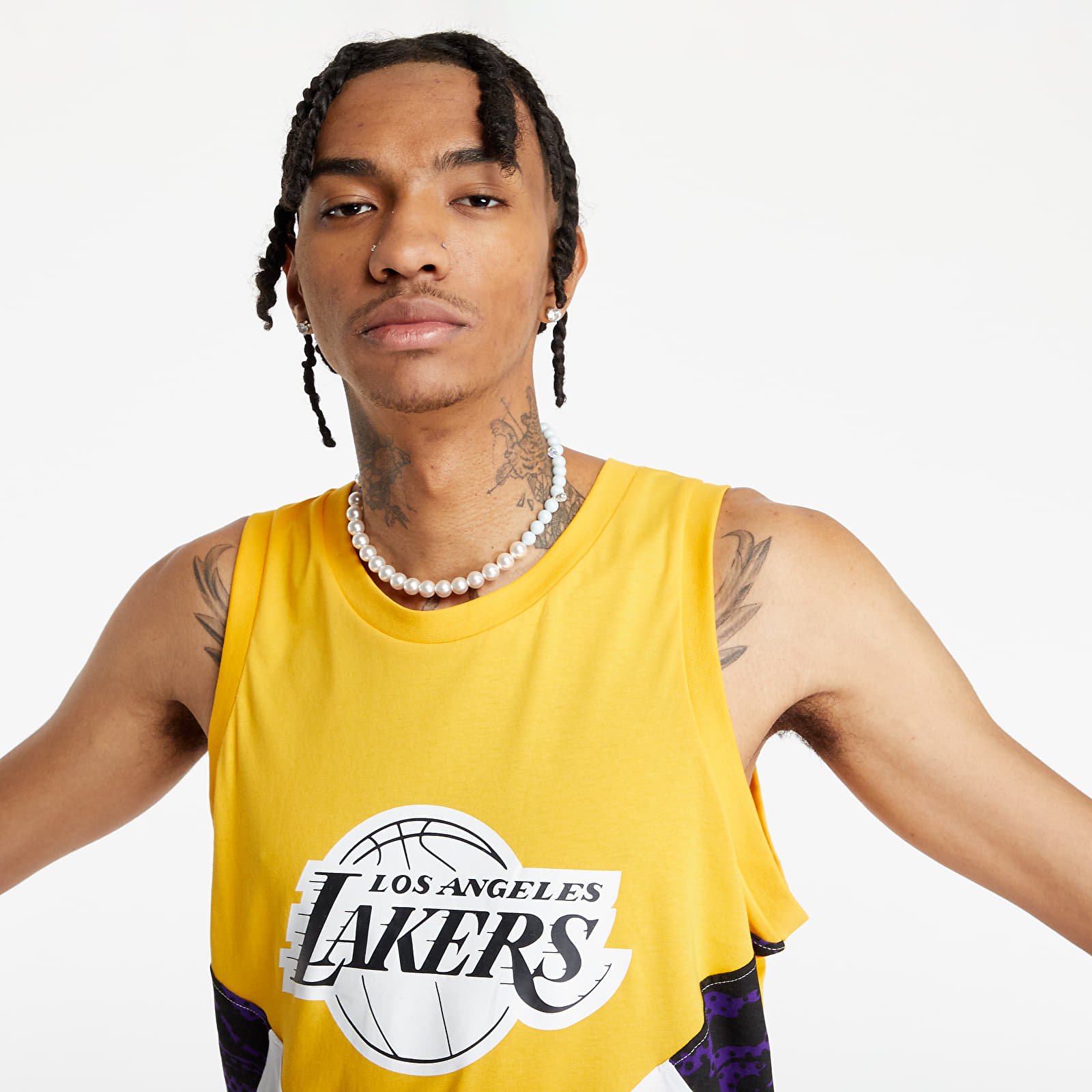 Brezrokavniki New Era Nba Oil Slick Los Angeles Lakers Trpwhi
