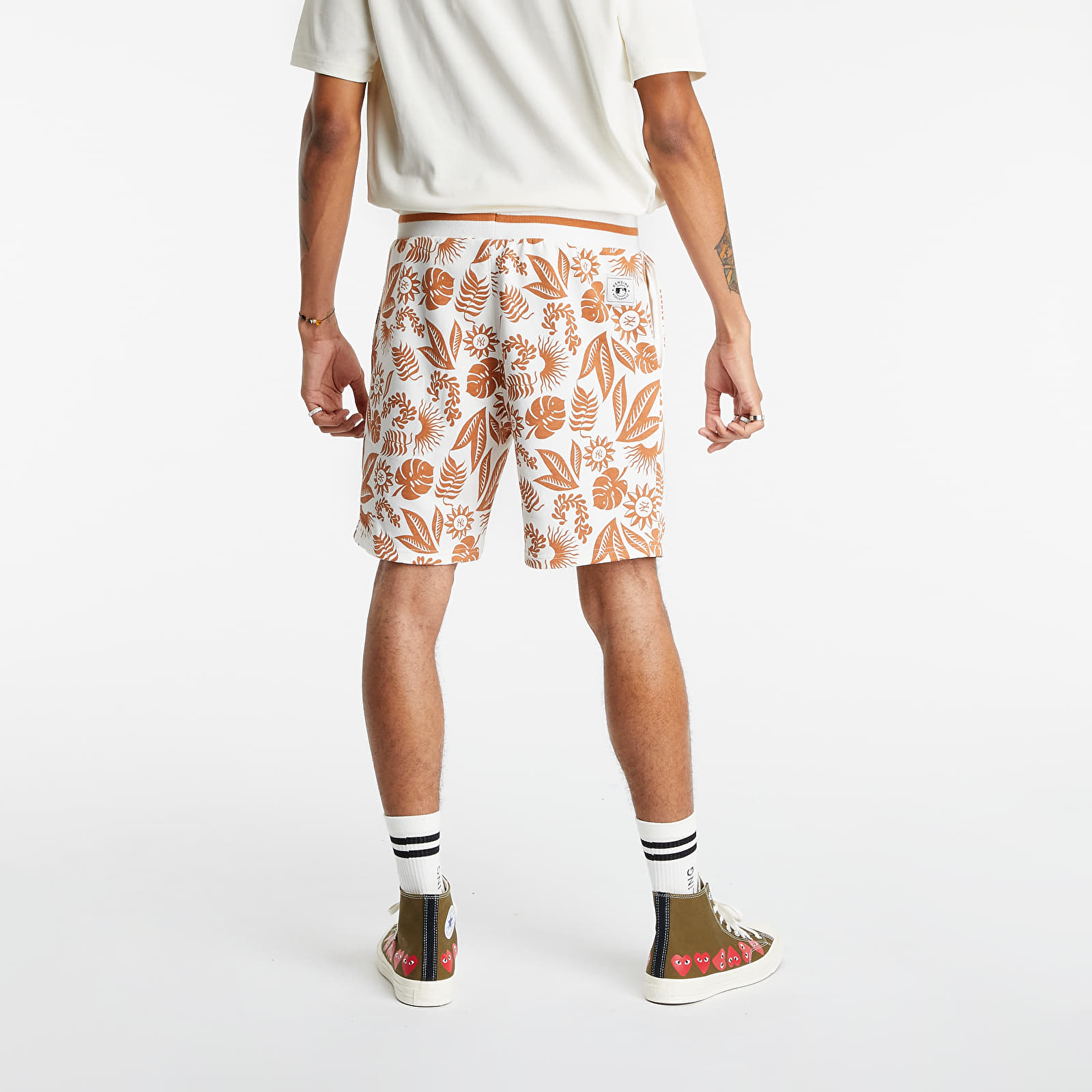 Calções New Era Mlb Floral Aop New York Yankees Sfptof