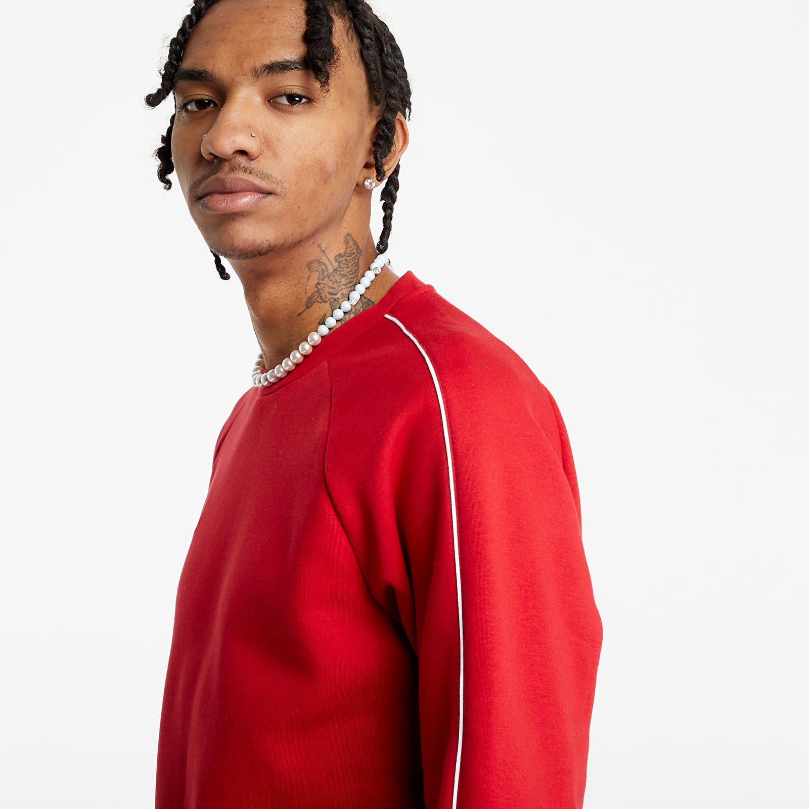 Sweatjacken und Sweatshirts adidas Performance Core 18 Sweatshirt Power Red/ White