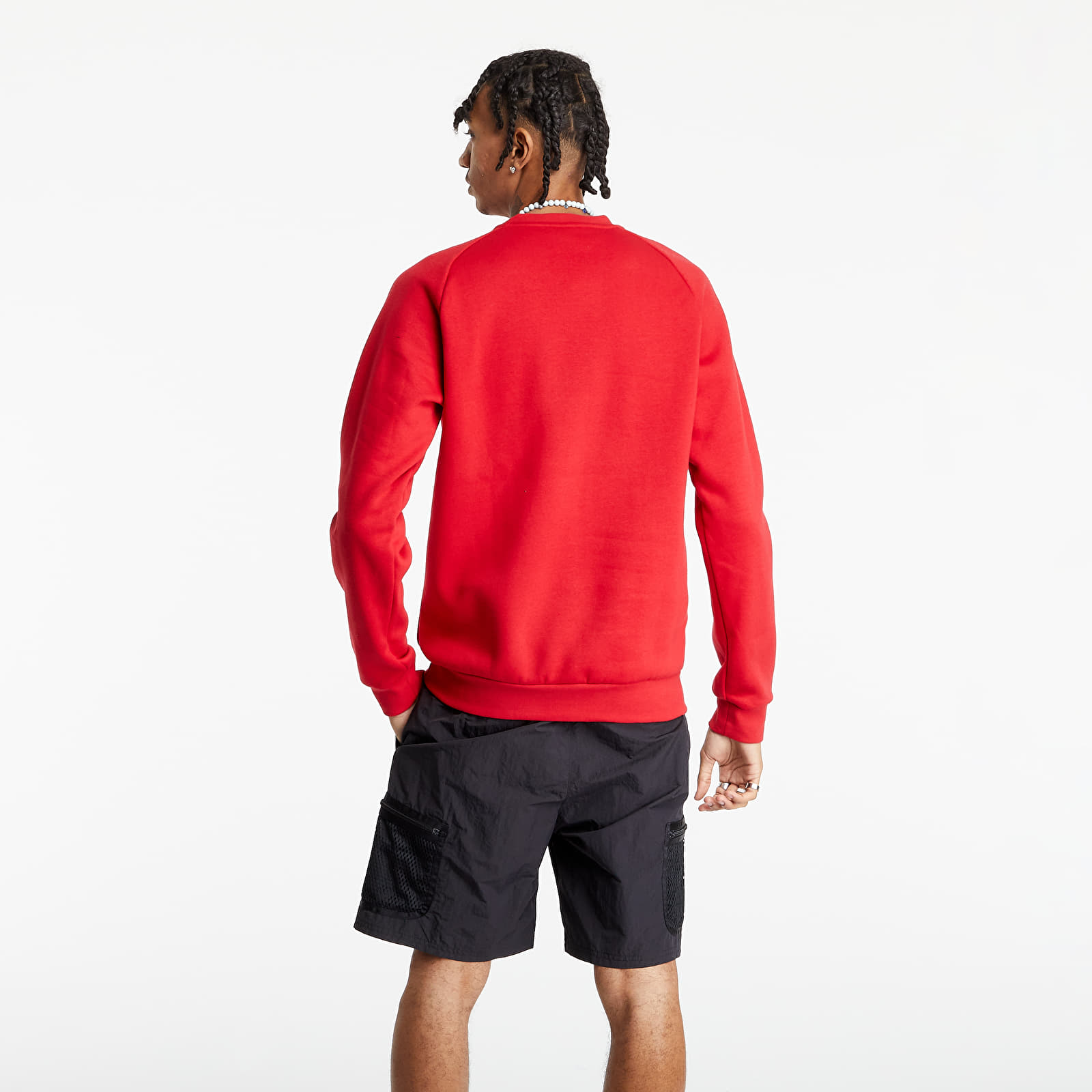 Sweatjacken und Sweatshirts adidas Performance Core 18 Sweatshirt Power Red/ White