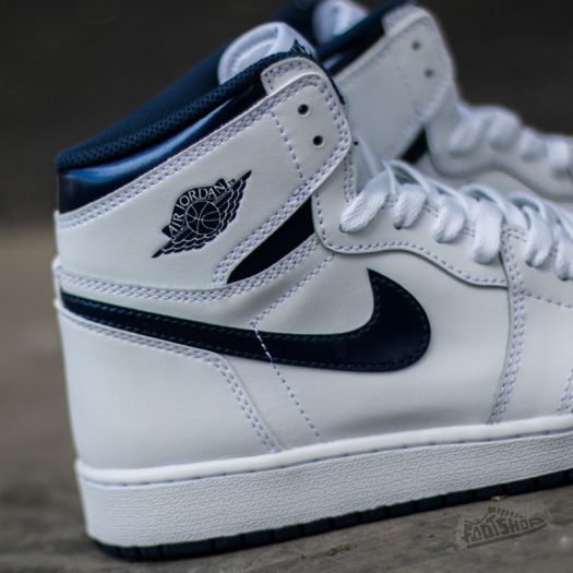 air jordan 1 white navy