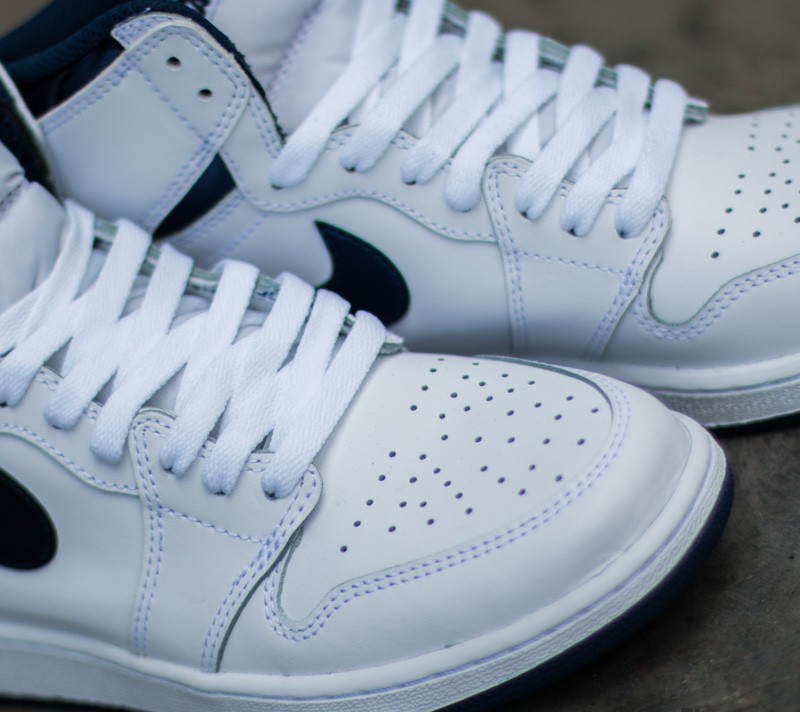 Men's shoes Air Jordan 1 Retro High OG White/ Midnight Navy