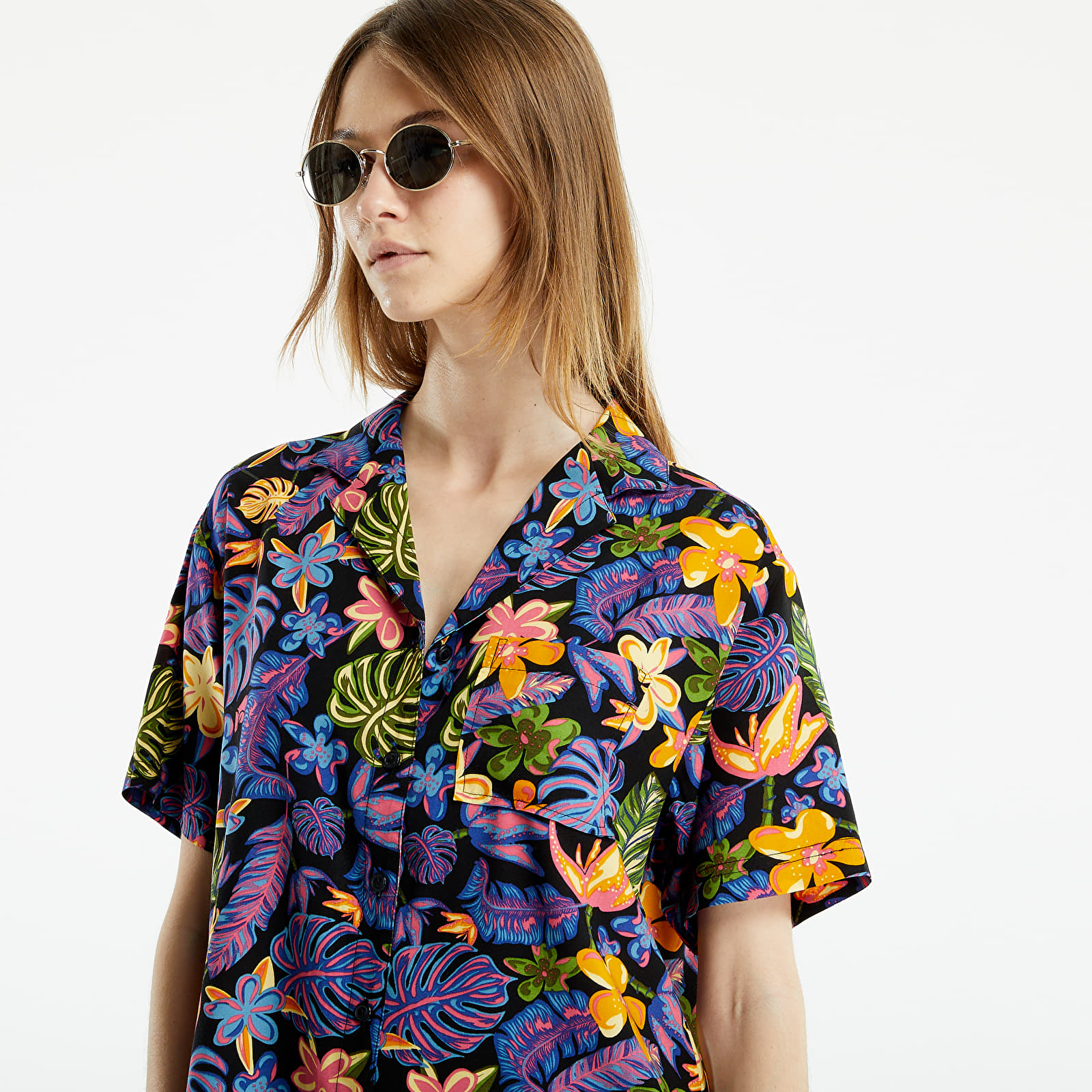 Shirts Vans Tropicali Woven Black