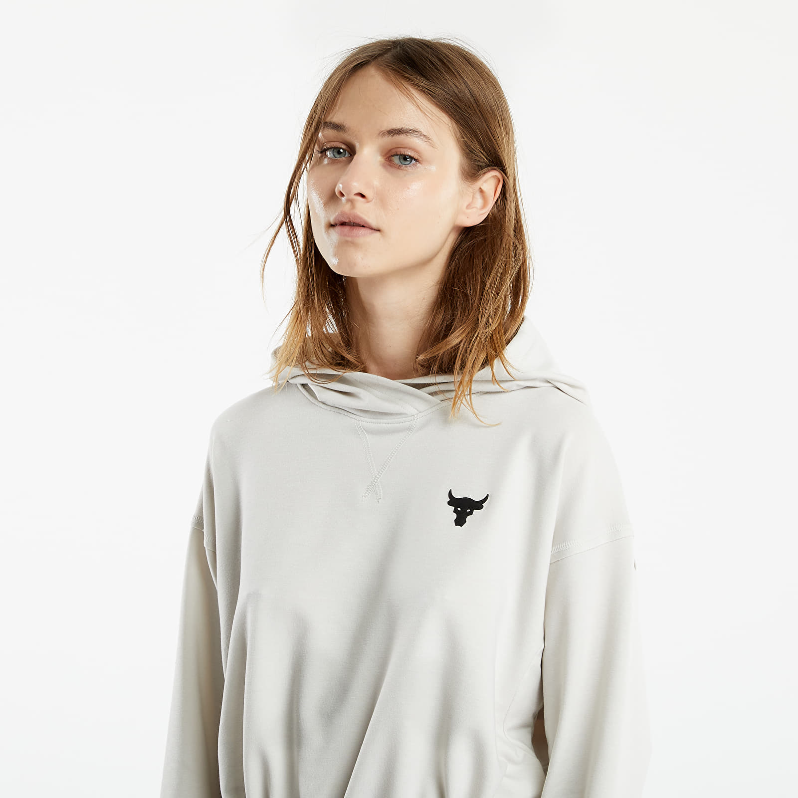 T-shirts Under Armour W Project Rock Terry Po White