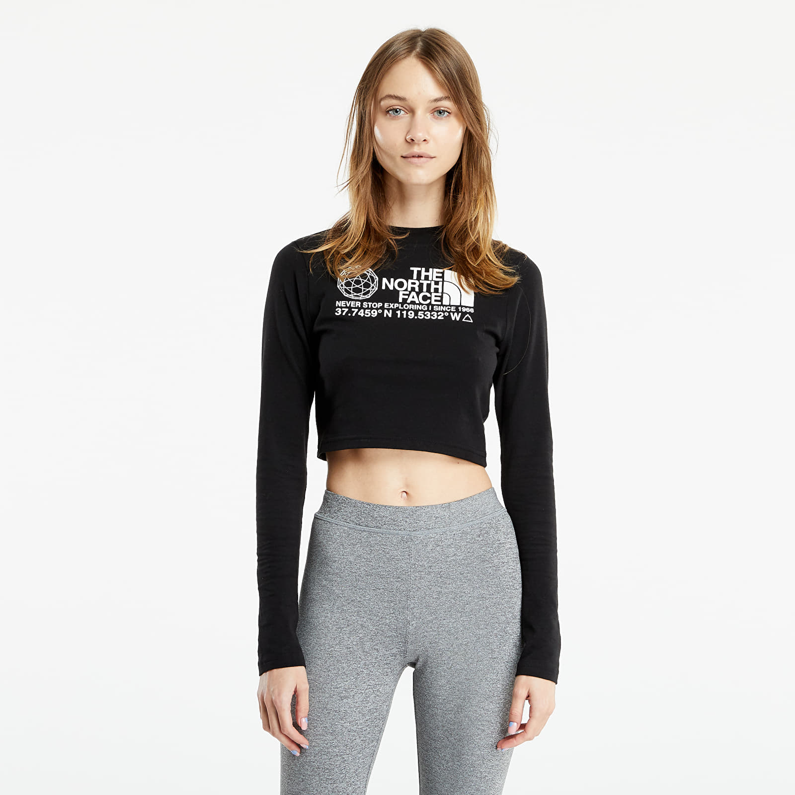 T-Shirts The North Face W Coordinates LS Tee Black