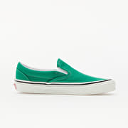 Emerald green slip on vans deals