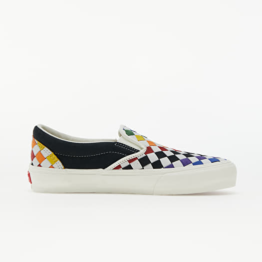 Vans rainbow classic slip sale on