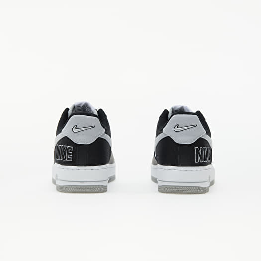 nike air force 1 lv8 black silver green