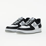 nike air force 1 lv8 trainers black silver white pine green silver