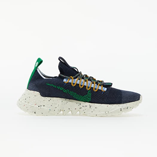 nike space hippie white blue