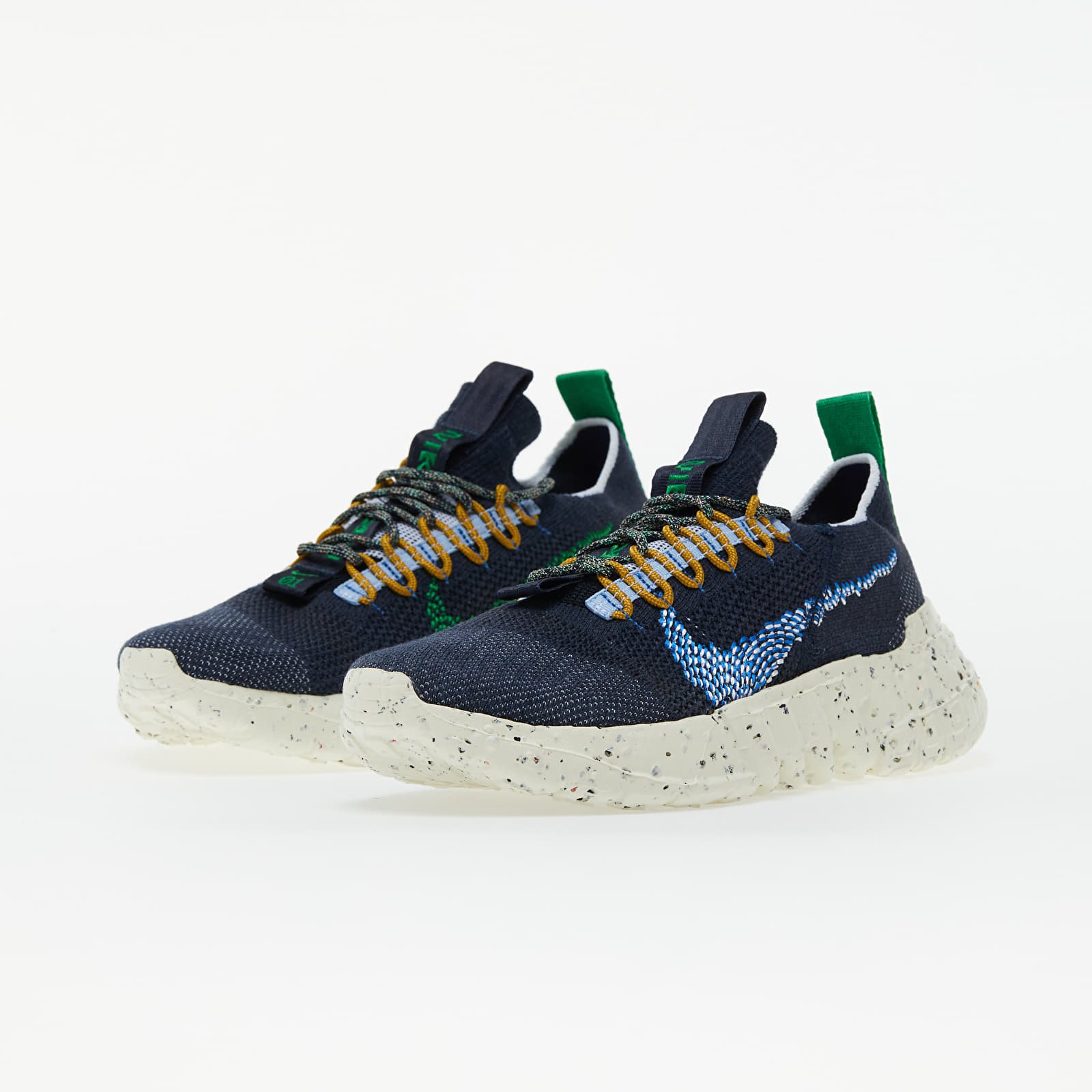 Miesten kengät Nike Space Hippie 01 Obsidian/ Signal Blue-Psychic Blue-White