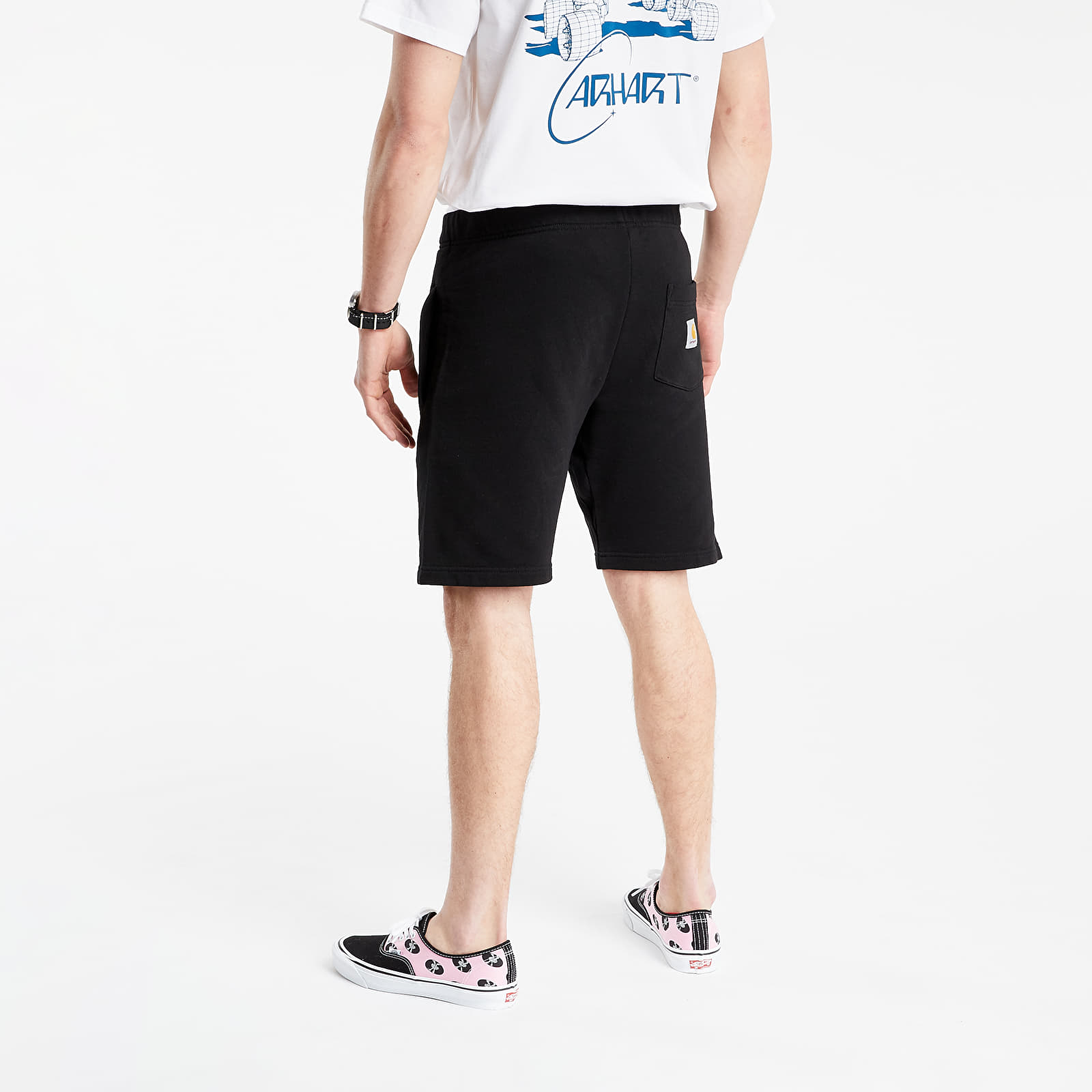 Shorts Carhartt WIP Pocket Sweat Short Black