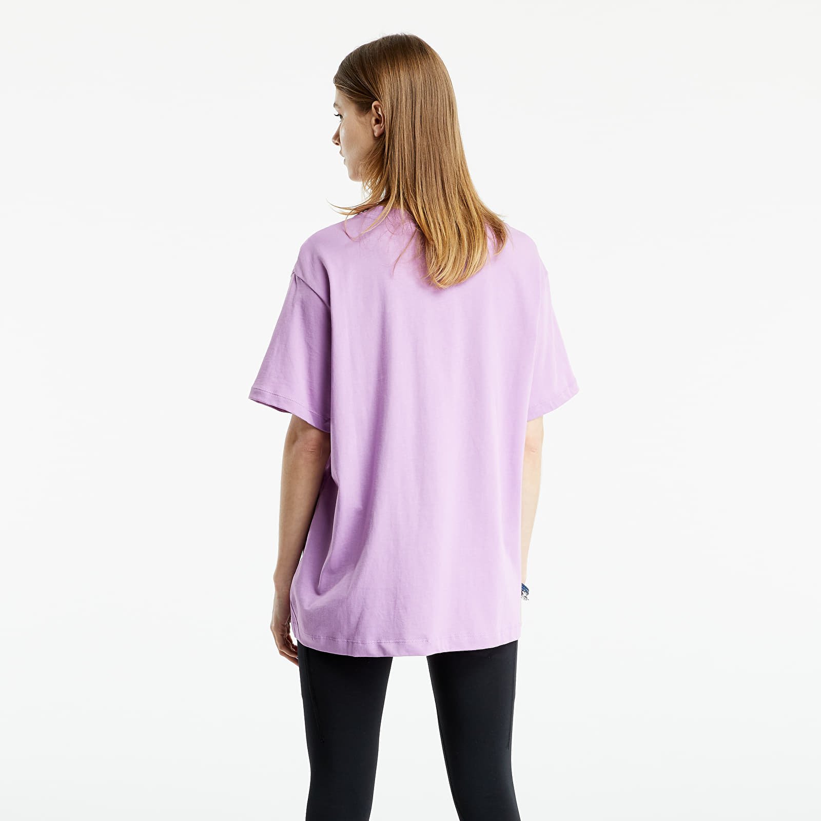 Majice T-shirt Nike Sportswear Women's Top Violet Shock/ Black