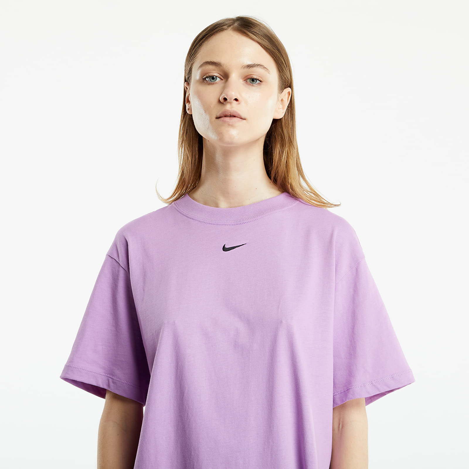 Majice T-shirt Nike Sportswear Women's Top Violet Shock/ Black
