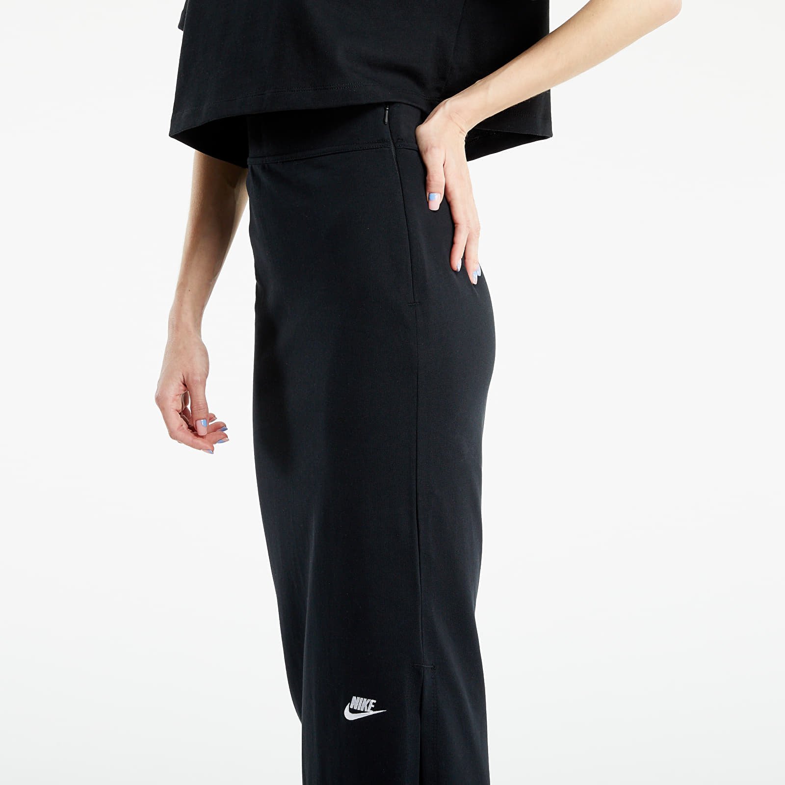 Krila  Nike Sportswear W Skirt Maxi Jrsy Black/ White