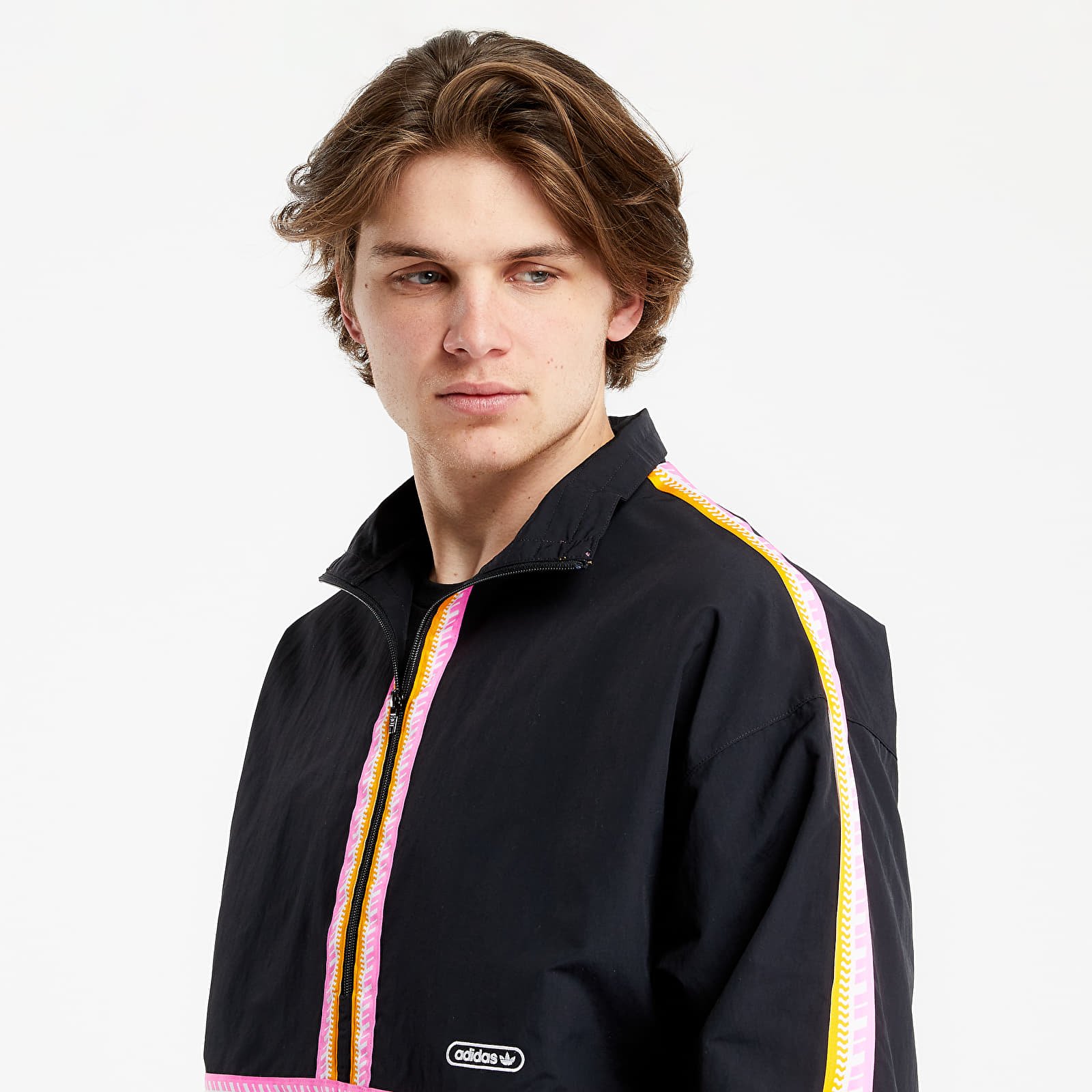 Jacken adidas Originals Taped Anorak Jacket Black Footshop