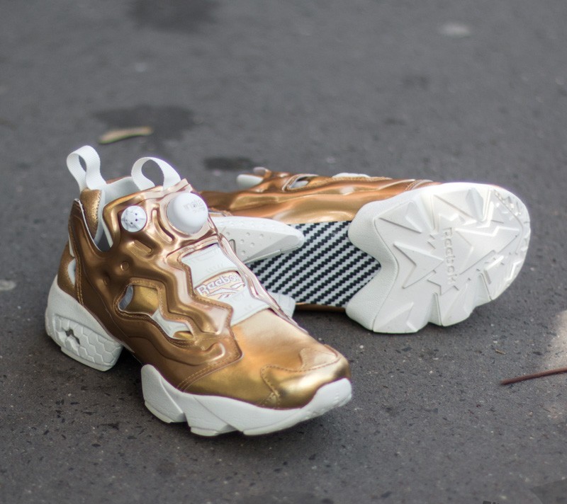 Dámské tenisky a boty Reebok Instapump Fury Celebrate Reebok Brass/ Chalk