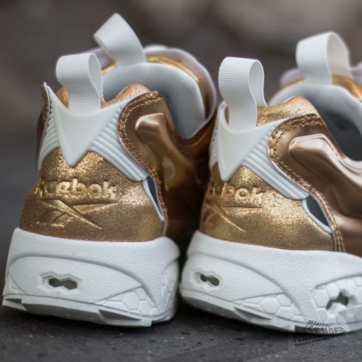 Reebok insta pump rose gold on sale