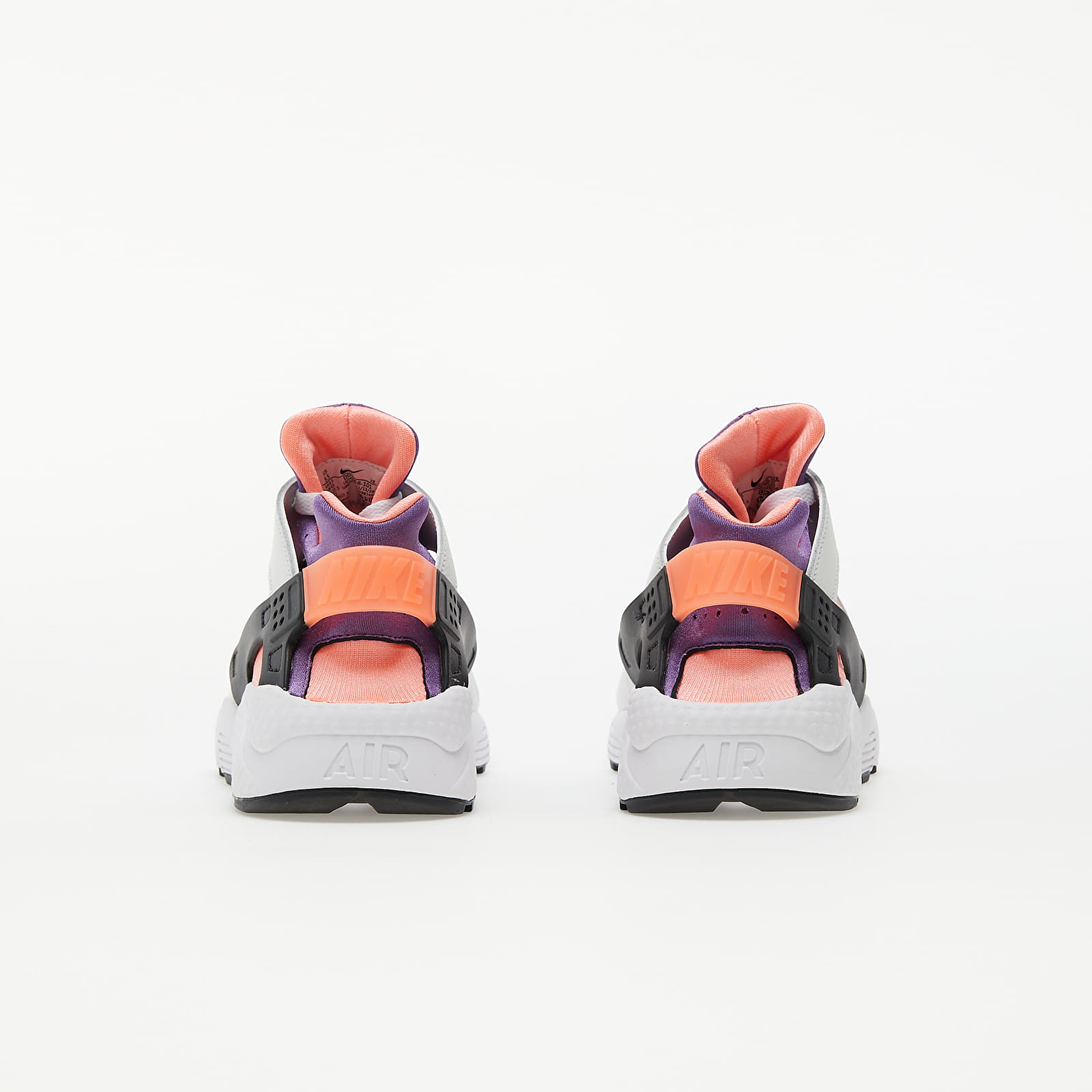 Men s shoes Nike Air Huarache White Purple Bright Mango Black