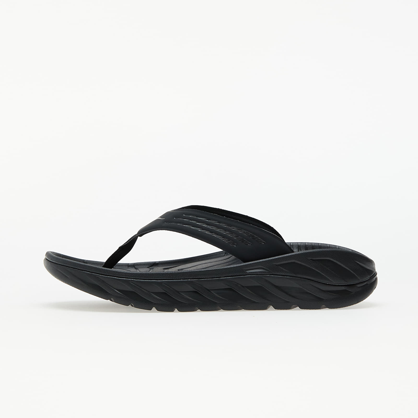Herren Sneaker und Schuhe Hoka One One® M Ora Recovery Flip Black/ Dark Gull Gray