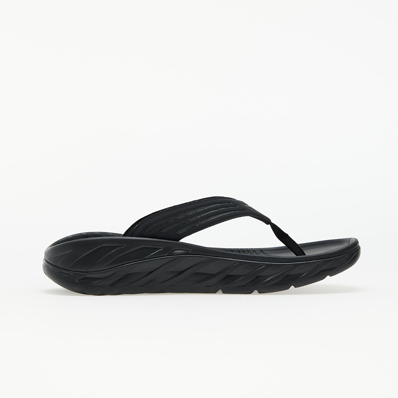 Herren Sneaker und Schuhe Hoka One One® M Ora Recovery Flip Black/ Dark Gull Gray