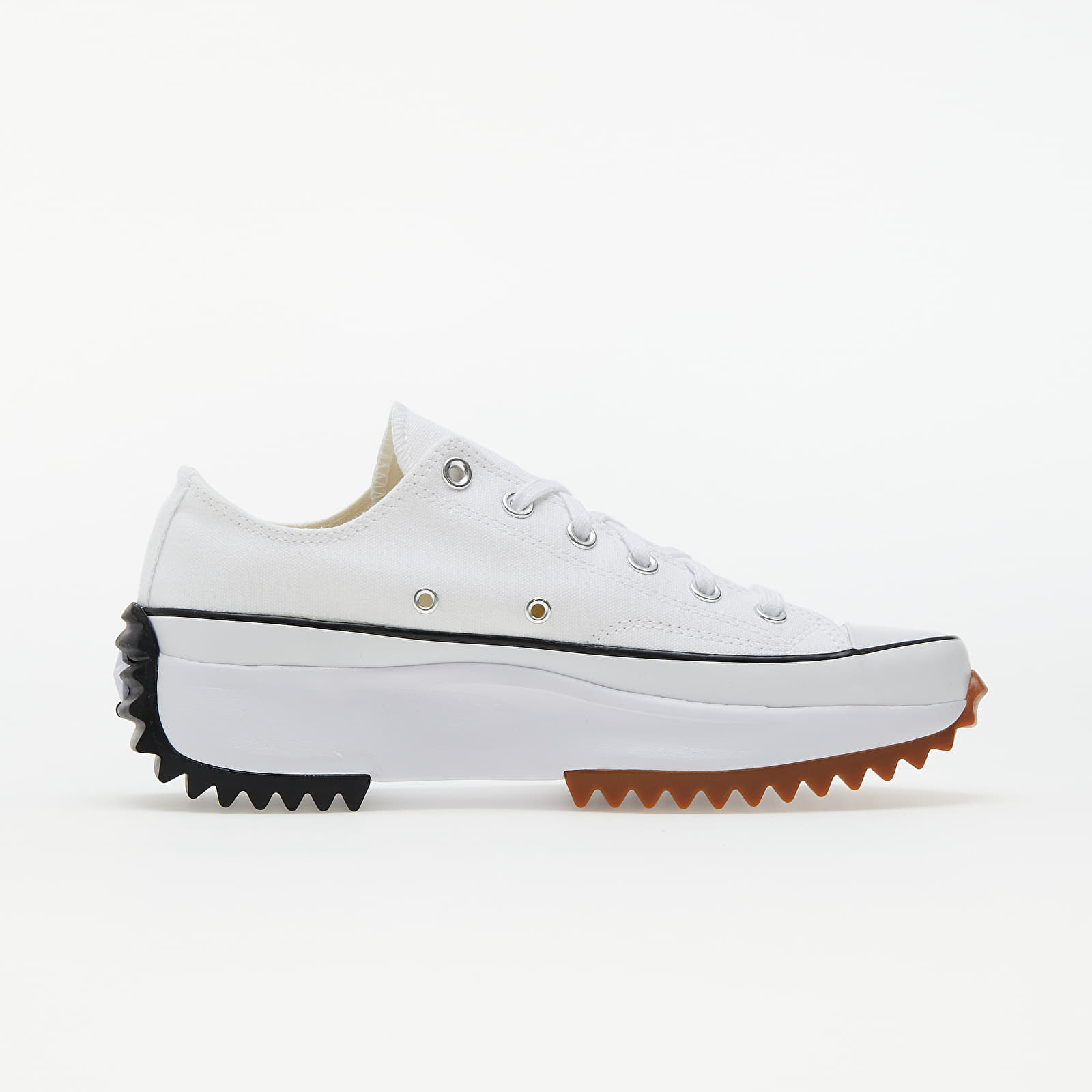 Women s shoes Converse Run Star Hike Low White Black Gum Footshop